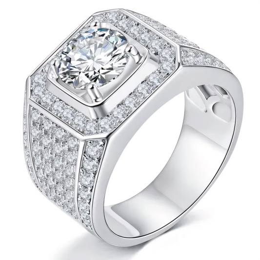 Moissanite Ring