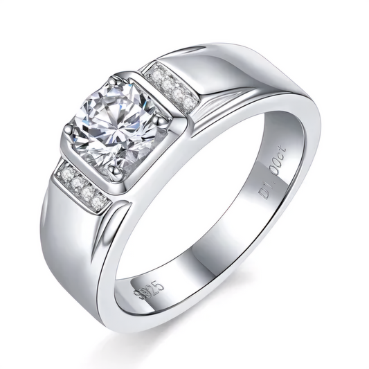 Moissanite Ring