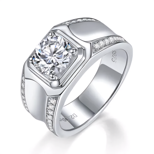 Moissanite Ring 1ct