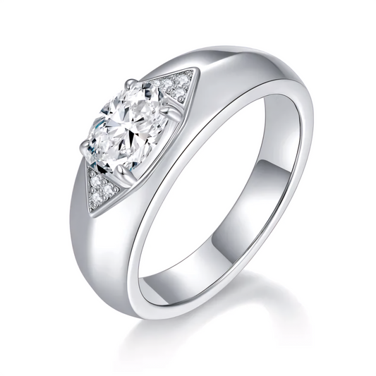 Moissanite Ring