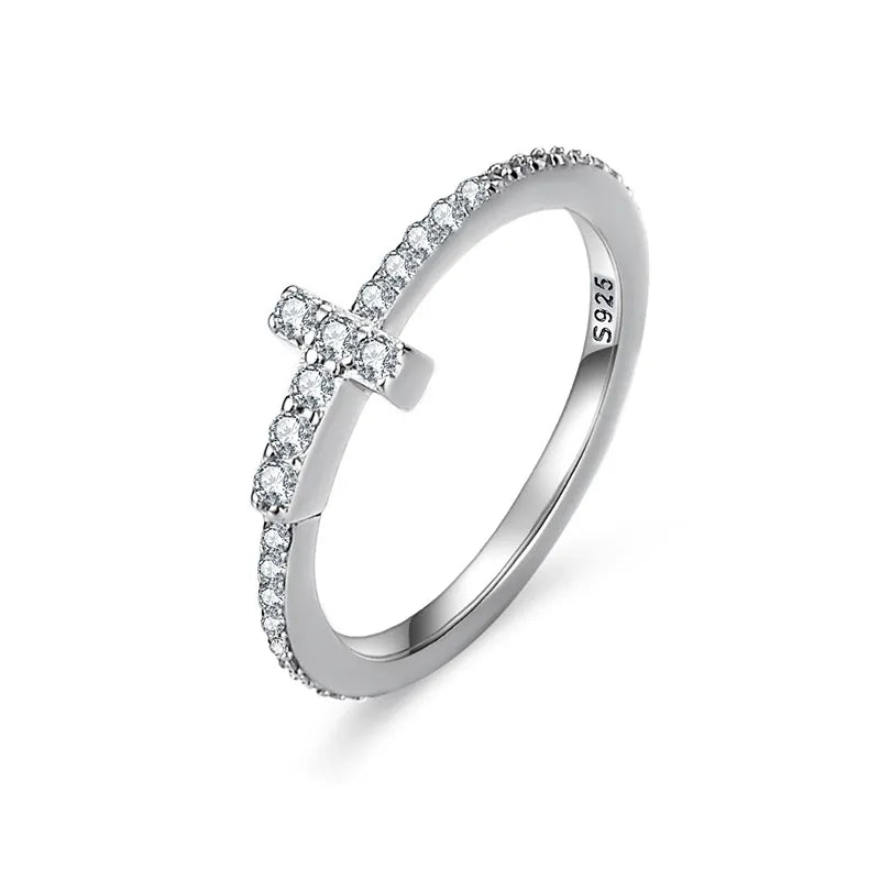 Moissanite Band Ring