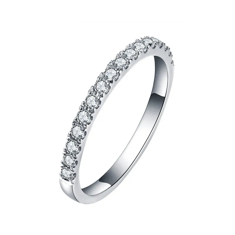 Moissanite Band Ring