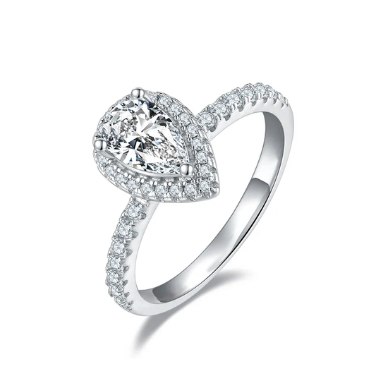 Pear-Cut Engagement Ring