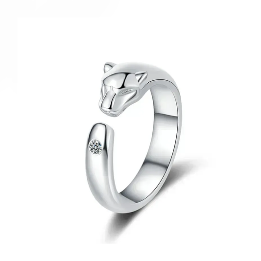 Smooth Panther Style Ring