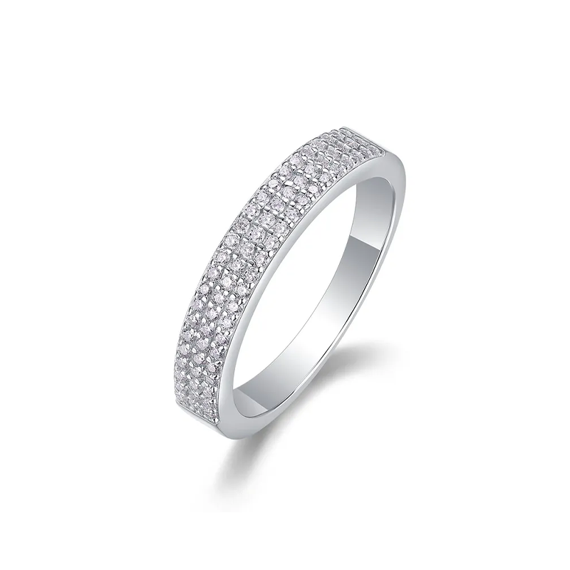 0.20 CT Moissanite Band Ring