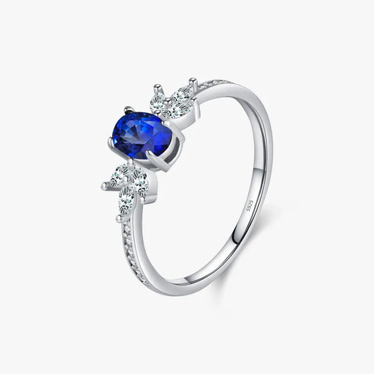 Blue Oval Ring