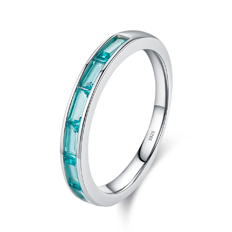 Emerald-Cut Band Ring