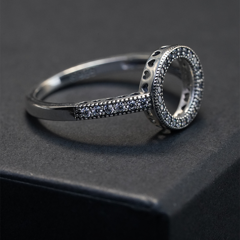 Ring with Circular Cut