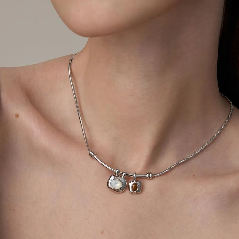 Handcrafted Silver Necklace