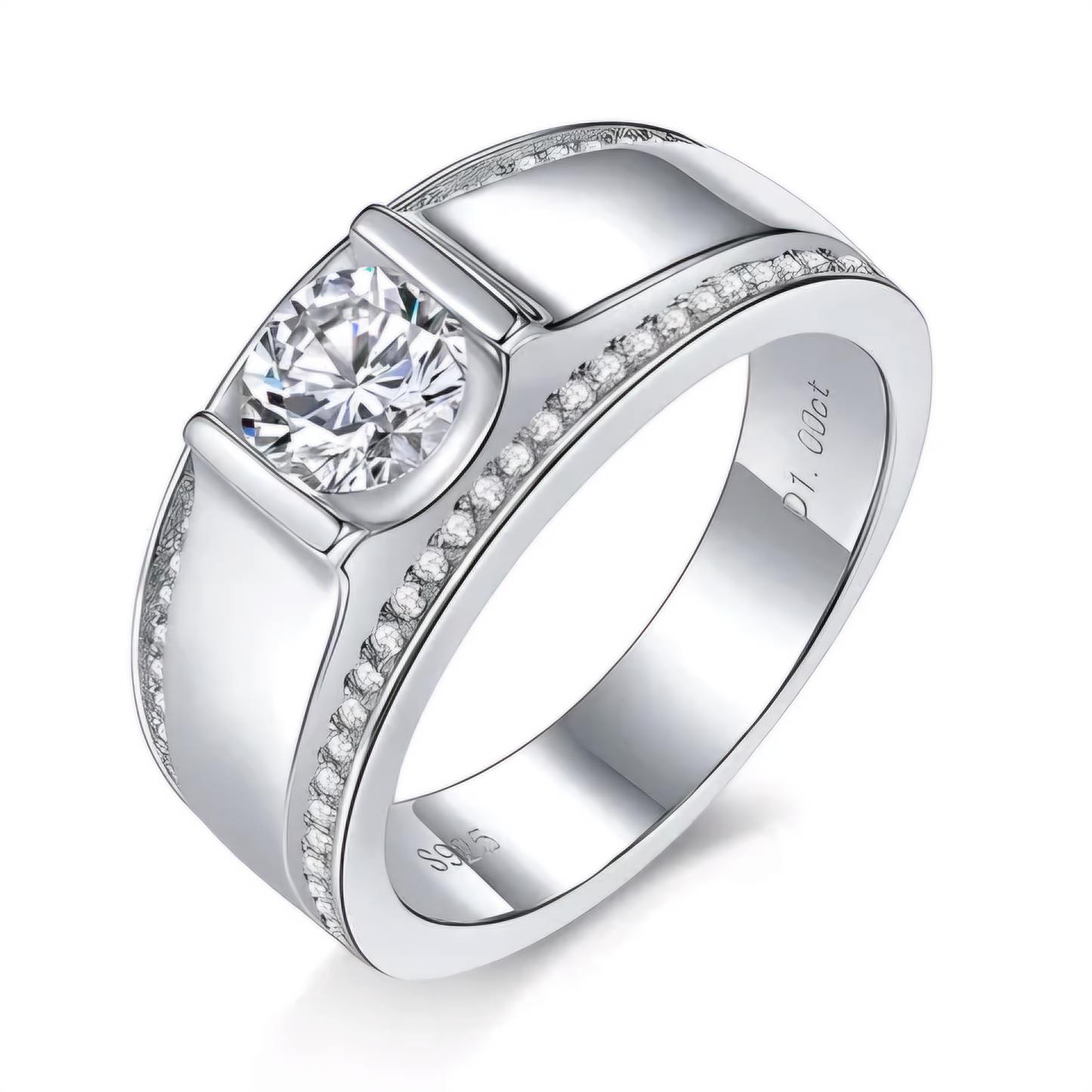 Moissanite Ring