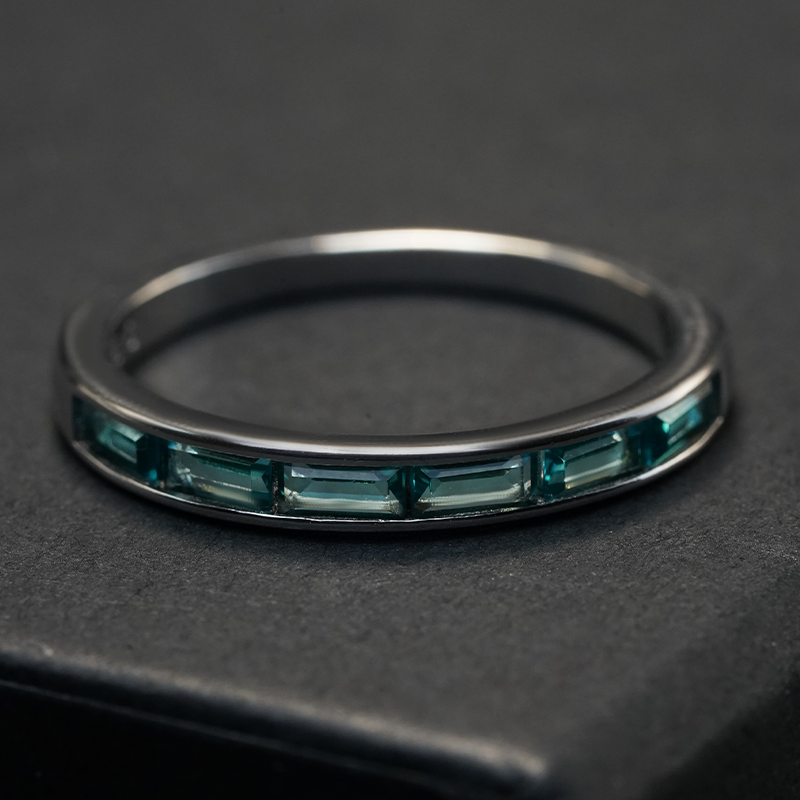 Emerald-Cut Band Ring