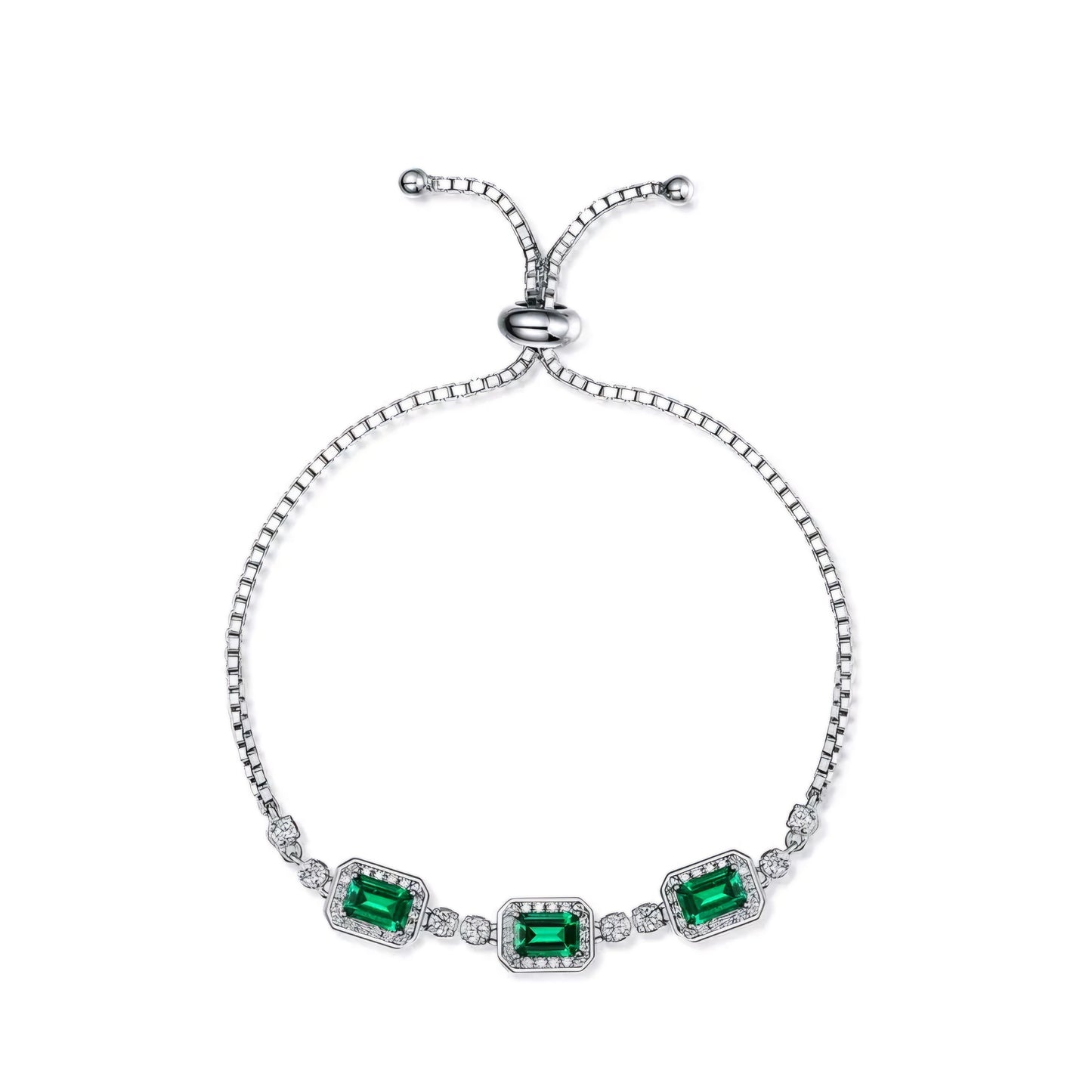 Emerald Zirconia Bracelet