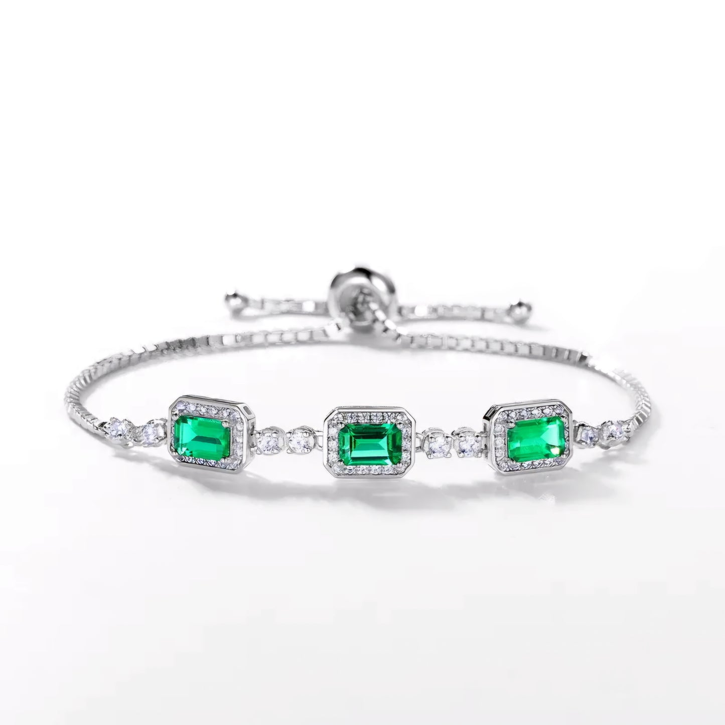 Emerald Zirconia Bracelet