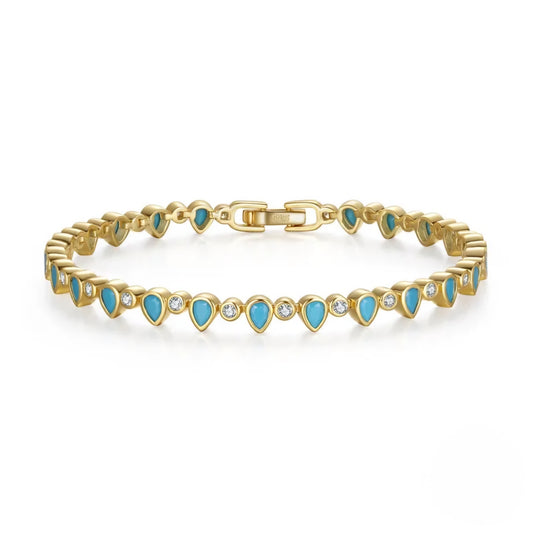 Turquoise Tennis Bracelet