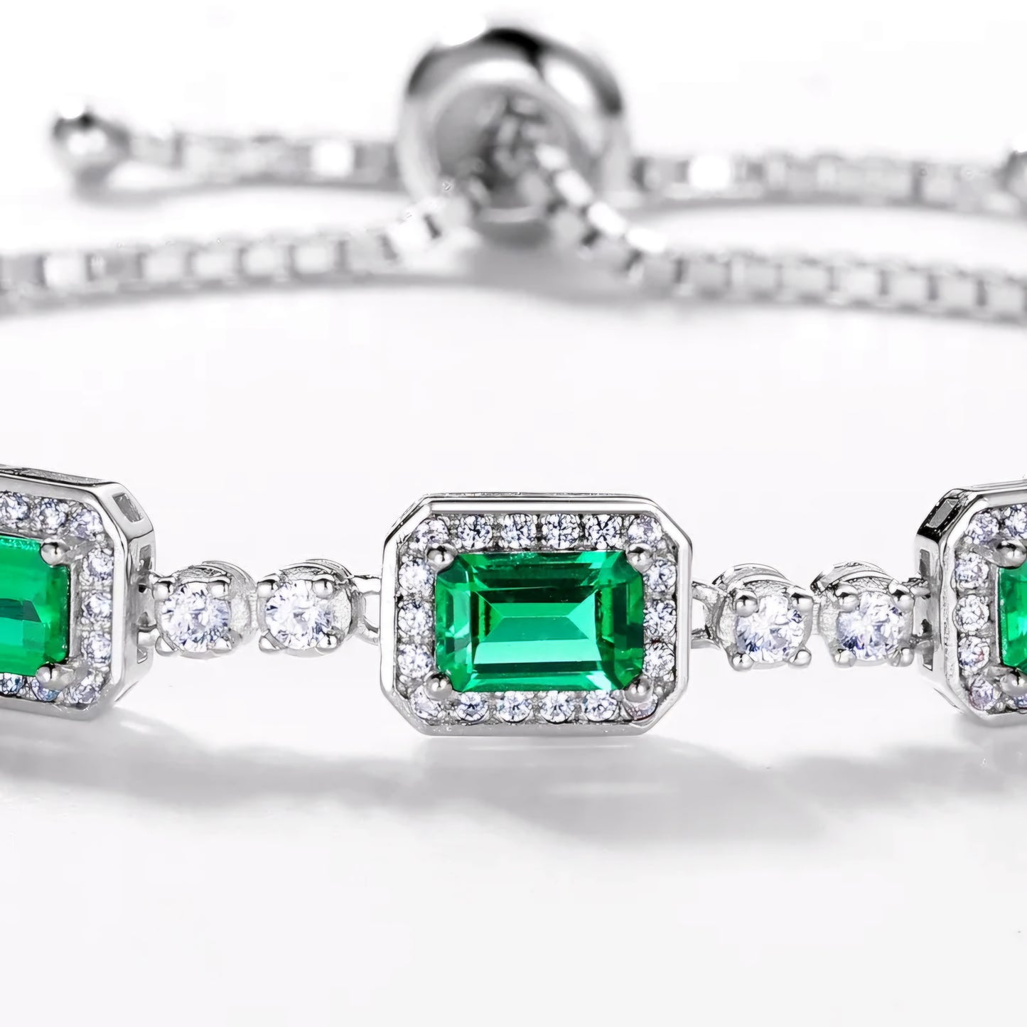 Emerald Zirconia Bracelet