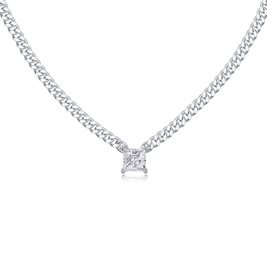 Moissanite Cuban Necklace