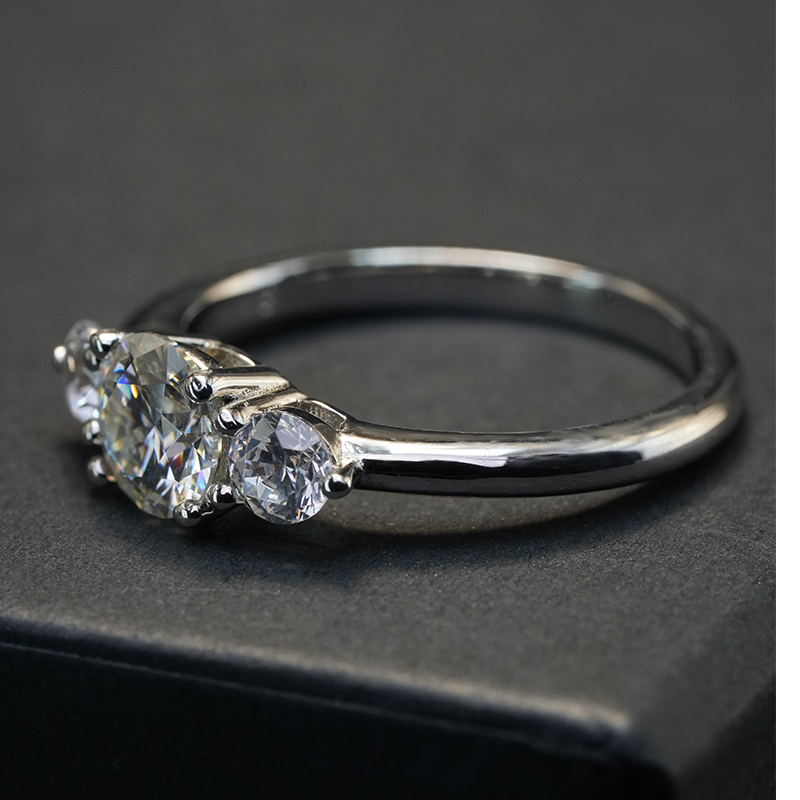 Engagement Ring with Cushion Cut